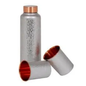 Copper Water Bottle Steel Copper